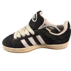 Adidas Campus Shoes Mens Size 11 Black Suede Low Top Athletic HQ8708 Sneakers